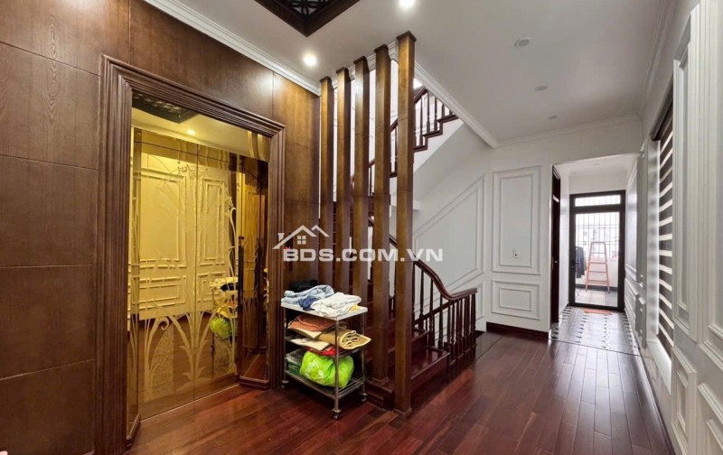 TÔN THẤT TÙNG - TAM KHƯƠNG: Ô TÔ đỗ cửa, ngõ thông, Căn góc, Nở Hậu, 7tầng, thang máy, Ở + KD